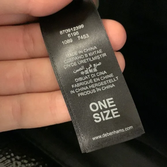 Black Tweed and Black Patent Bag - Picture 15 of 17